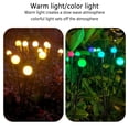 thumbnail image 2 of Matsuzay 2 piezas de luz solar para decoración de fiestas, lámpara de jardín, paisaje, camino, herramienta de iluminación decorativa, patio exterior Iluminación y accesorios 6 cabezas calientes Matsuzay HA073385-01, 2 of 6