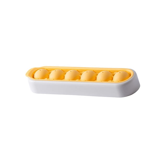 Ounissouiy Cubo de bola de glaseado moldes extraíbles con tapa sellada a prueba de fugas reutilizable bandeja para hacer bebidas vino molde Type7 NO7