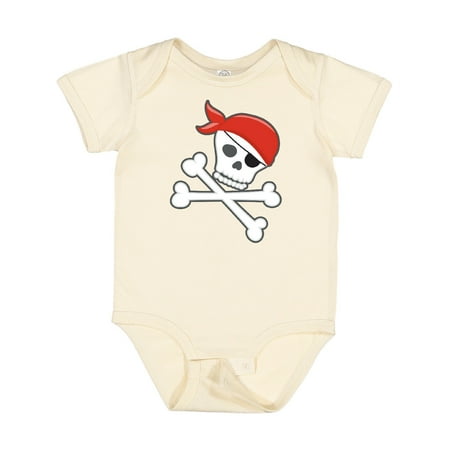 

Inktastic Pirate Skull and Crossbones Gift Baby Boy or Baby Girl Bodysuit