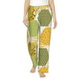 thumbnail image 2 of Goofa Bee honey Printed Soft Pajama Pants for Women, Wide Leg Comfy Casual Lounge Yoga Pants-Large, 2 of 9