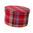 thumbnail image 4 of jifeng Christmas Gift Wrap Box Christmas Box for Valentines Day Holiday Graduations Dark Red Plaid, 4 of 9