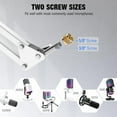 thumbnail image 4 of FIFINE Sturdy Boom Arm Stand for Microphone, Adjustable Suspension Microphone Boom Arm with 3/8" to 5/8" Adapter, 2in Heavy Desk Clamp Mount for Gaming/Podcast/Streaming, 4 of 8