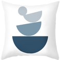 thumbnail image 1 of Funda de almohada estilo simple con líneas impresiones geométricas, cubierta de cojín para sofá, 1 of 5