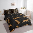 thumbnail image 3 of Castle Fairy Teens Leopard Animal Twin Bedding Sets,Wildlife Cheetah Bedding Comforter Set, 3 of 8