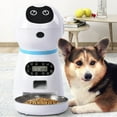thumbnail image 3 of OULII 1 Set of Cat Auto Feeder White with Digital Timer for Cat Owners, 3 of 8