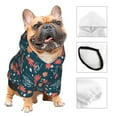 thumbnail image 5 of Yiaed Happy Mother's Day Print Dog Hoodie Security Pet Dog Costume Pets Dog Hoodie Sweatshirt with Pocket for Small Dogs-Medium, 5 of 5