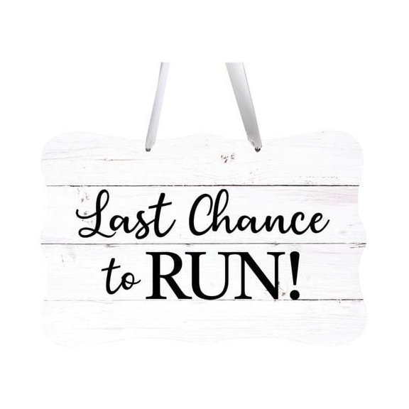 LifeSong Milestones Wedding Wall Hanging Signs For Ceremony And Reception For Couples - Last Chance