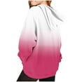 thumbnail image 7 of MKOSPLRT Oversized Hoodies for Kid 5-15Y Long Sleeve Raglan Pullover Tops Casual Gradient Sweat Shirts Fall Loose Fit Hoodies with Pocket, 7 of 7