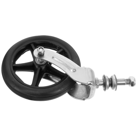 Soimiss 6 Inch Anti Skid Caster Wheels Replacement for Wheelchair Front, Walking Aids, Rollators, and Walkers, 2pcs