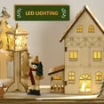 thumbnail image 4 of Christmas Advent Calendar, Wooden Countdown to Christmas Table Decoration with 24 Drawers, Lights, Battery Operated, 4 of 11