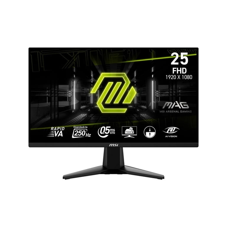 250Hz・24.5インチMSI「MAG 255XFV」レビュー！ FPSやeスポーツ