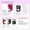 thumbnail image 5 of EcoNesxp k Filtres à Café Universels Rechargeables pcs Noir Réutilisable 4 Pcs Noir Réutilisable 0 4 pour Machine à Café, 5 of 5