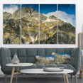 thumbnail image 1 of Rocky Summit in Tatra Mountains - Contemporary Landscape Canvas Art, 1 of 1