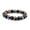 8mm, variant on Obsidian Tiger Eye Hematite Bracelet - Triple Protection, Stress Relief, Energy Healing Bangle for Men & Women, 8.27 Inch