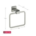 thumbnail image 2 of Delta Urban Arzo Towel Ring, Stainless, 2 of 5