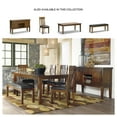 thumbnail image 6 of Signature Design by Ashley Ralene Dining Room Server, Medium Brown Rustic Buffet Cabinet with Wine Rack & Adjustable Storage, 6 of 7