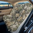 thumbnail image 2 of Xoenoiee Hunting Camo Forest Print Waterproof Backseat Cover Waterproof Rear Bench Towel Seat Covers, Car Seat Protector for Gym Swimming, Universal Fits for Truck Van and SUV, 2 of 7