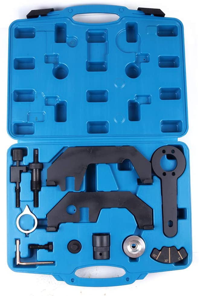 cciyu Timing Alignment Crankshaft Timing Master Tool Engine Timing Tools Kit Applicable for BMW N62 N73 645i 650i Engines 