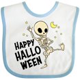 thumbnail image 3 of Inktastic Happy Halloween with Dancing Skeleton Boys or Girls Baby Bib, 3 of 4