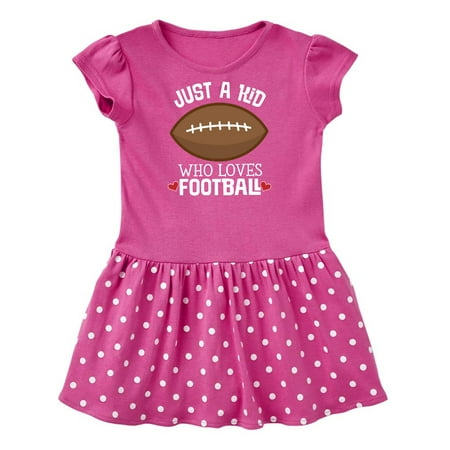 

Inktastic Football Funny Sports Gift Gift Baby Girl Dress