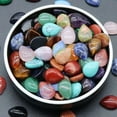 thumbnail image 2 of 12x16mm Crystal Stone Chakra Water Drop CAB Flatback Cabochon Beads for Jewelry, 2 of 9
