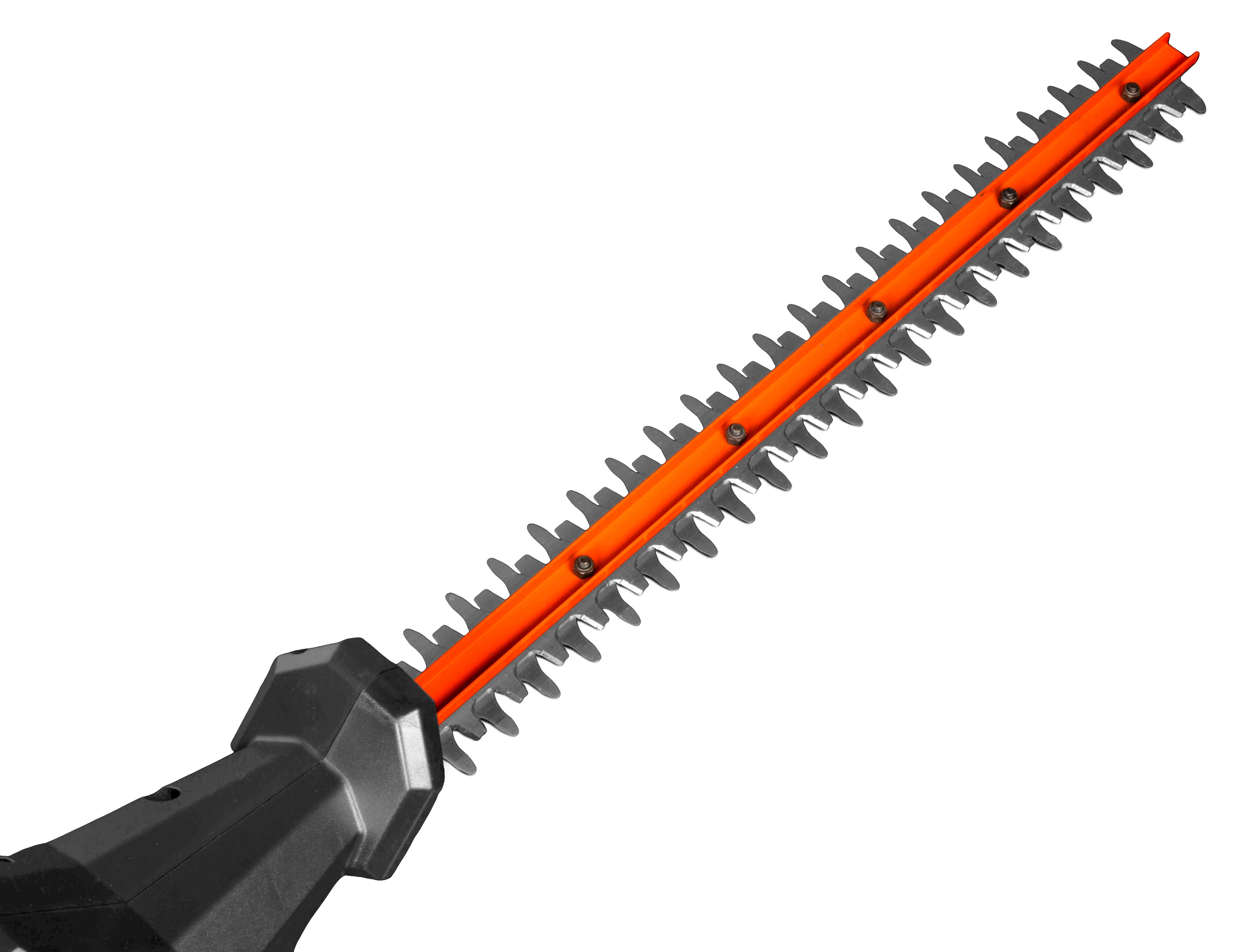 WEN 20V Max Cordless 20-Inch Hedge Trimmer Pole Saw with 14.6-Foot Reach, 2Ah Battery and Charger