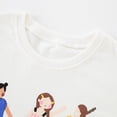 thumbnail image 6 of JUMEYU Tween Pajamas Girls Girls Pajamas Set Short Sleeve Sleepwear Summer Lounge Set Soft Pjs for Kids Size 6-7 (White,6-7 Years), 6 of 7