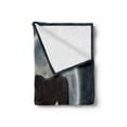 thumbnail image 2 of Farm Animal Soft Flannel Fleece Throw Blanket, Cartoon Horse on Hill at Night with Moon, Cozy Plush for Indoor and Outdoor Use, 60" x 80", Night Blue Fern Green, by Ambesonne, 2 of 5