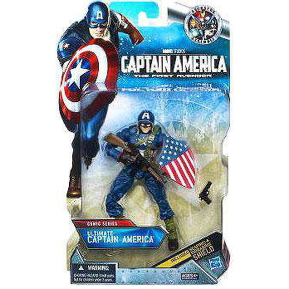 Comic Series 6 Inch Ultimate Captain America Action Figure