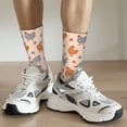 thumbnail image 6 of Rateoe Funny Chicken for Women Casual Calf Socks - Cute Crew Socks - Thin Soft Above Ankle Socks Size 5-11, 6 of 6