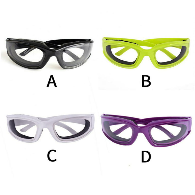 Tears Free Onion Chopping Goggles Glasses Eye Protector Kitchen Gadget Tool  Purple