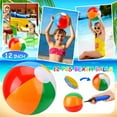 thumbnail image 3 of sixwipe 134Pcs Summer Pool Beach Party Decorations, Party Bag Stuffers Set with Beach Balls, Hawaiian Leis, Sand Bucket and Shovels More for Kids 3-12 Pool Games, 3 of 8
