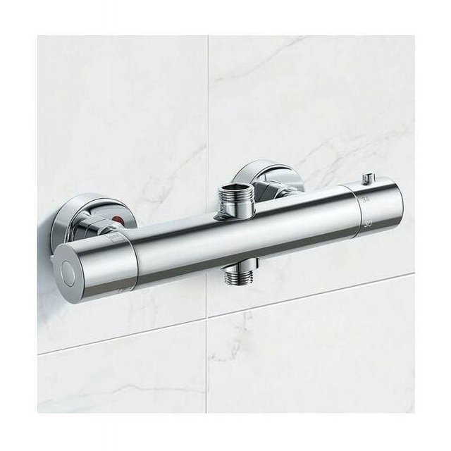 Barra mezcladora de ducha para baño, spa, control de temperatura inteligente, construcción de latón resistente, diseño ergonómico