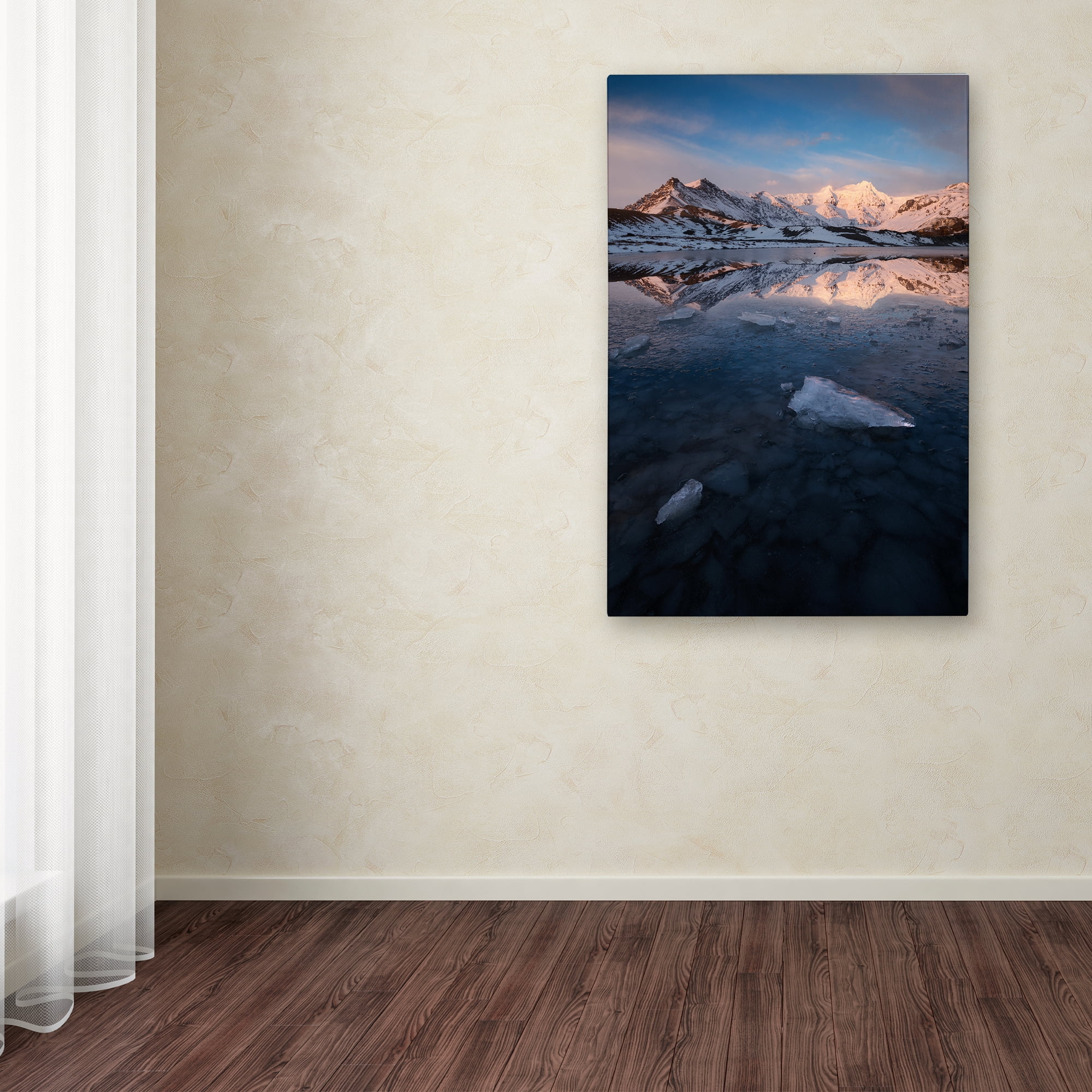 Trademark Fine Art 'Winter is Coming' Canvas Art by Mathieu Rivrin
