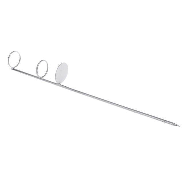 Soporte Para Poste De Caña De Pescar De Acero Inoxidable - Estaca De Tierra, 30 Cm / 40 Cm / 50 Cm 50cm Soledad Sujetador de la barra de pesca de tierra
