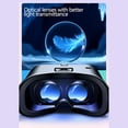 thumbnail image 2 of Auriculares VR con Controlador Bluetooth, Gafas 3D VR, Auriculares de Realidad Virtual para Juegos y Películas en 3D, 120° FOV Ajustable Anti Luz Azul, para Teléfonos, 2 of 9