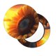 thumbnail image 2 of Balery Sunset Coast Sunflower Fundas de asiento para taburete de bar redondo de tela de terciopelo ajustables que protegen de arañazos y manchas para sillas de 14 a 17 pulgadas.-12 inch, 2 of 7