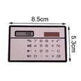 thumbnail image 5 of Calculator Portable 8 Digit Durable Ultra Thin Mini Card Calculator for Home, 5 of 7