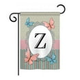 thumbnail image 7 of Breeze Decor 30131 Butterflies A Monogram 2-Sided Vertical Impression House Flag - 28 x 40 in., 7 of 7