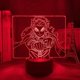 thumbnail image 3 of Anime Demon Slayer Kyoujurou Rengoku Lámpara Cool 3d Illusion Night Lamp Home Room Decor Acrílico Led Light Lámparas de regalo de Navidad (16 colores con control remoto) Feliz Sencillez, 3 of 4