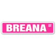 thumbnail image 1 of SignMission SS-BREANA 4 x 18 Po Chambre d'Enfant Signe de Rue - Breana, 1 of 1