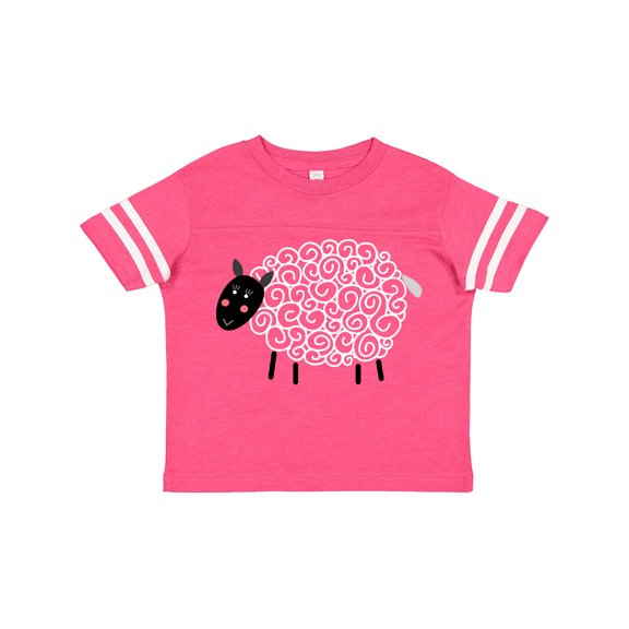 Inktastic Sheep Curly Wool Lamb Cute Boys or Girls Toddler T-Shirt