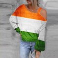 thumbnail image 1 of Chemises à Manches Longues pour Femmes Mode Sweat-Shirt Imprimé Jour de St.Patrick Chemise Graphique à Manches Longues Pull Tops, 1 of 5