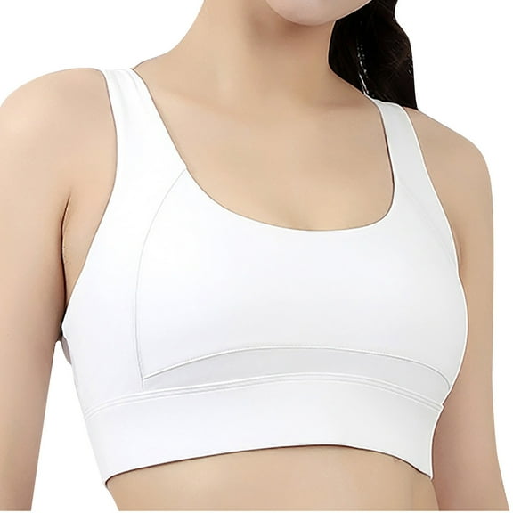 asdoklhq Summer Fall Sports Bras for Women 2025,Womens Fashion Plus Clearance Women's Sports Underwear Fitness Yoga Quick-drying Shockproof Vest Running Sports Bra