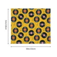 thumbnail image 3 of Xecao Retro Vinyl Records patten Tapestry 60x51 Inches Wall Hanging Poster Tapestry for Living Room Bedroom Home Decor, 3 of 6