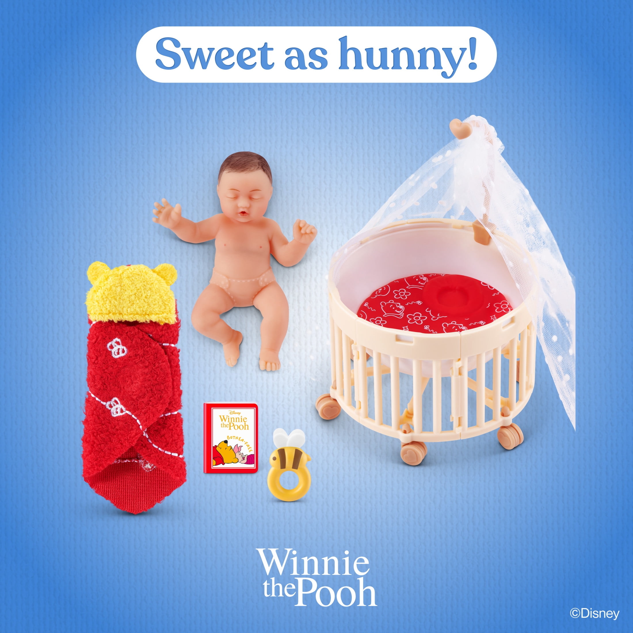 My Mini Baby Disney Mystery Capsule - Baby Doll Toy with Accessories Collectible by ZURU