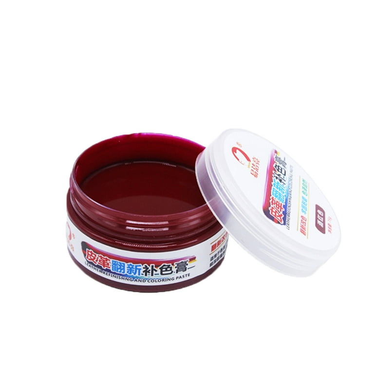 Wine Red Car Care Liquid Leather Repair Kit Auto Complementary Color Paste Car  Seat