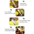 thumbnail image 3 of Zootealy 3-in-1 Citrus Zester Lemon Peeler Grater Cutter Slicer Multifunctional Kitchen Utensil Gadget, 3 of 8