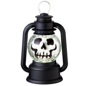 Halloween 14.25/" LED Lighted Glitter Drenched Haunted House Table Top Decoration