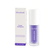 GlorySmile Purple Color Correction Whitening Toothpaste Essence Liquid Removes Yellow Stains From Teeth
